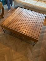 Salon tafel vierkant 1 mtr., Ophalen, Vierkant, 50 tot 100 cm, Zo goed als nieuw