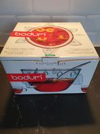 Punch of vruchtenbowl kom met glazen en opscheplepel., Huis en Inrichting, Ophalen, Kom(men), Overige stijlen, Glas