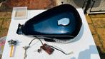 Tank + lakdelen Yamaha XJ700S Maxim 1986 origineel blauw, Motoren, Ophalen, Gebruikt