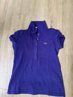 Lacoste polo paars 36-38-40(klein), Maat 38/40 (M), Verzenden, Paars, Korte mouw