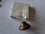 Oud glas voet zilver gekeurd geslepen glas, Antiek en Kunst, Verzenden, Zilver
