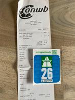 Zwitserland vignet 2026 met bon, Tickets en Kaartjes, Autovignetten, Drie personen of meer