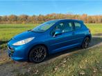 Peugeot 207 1.6 16V Turbo 3DRS 2007 Blauw 200PK – CarPlay, Auto's, Peugeot, Voorwielaandrijving, Zwart, 4 cilinders, Blauw