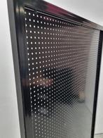 ZWARE METALEN ZWARTE SCHEIDINGSWAND AFM 166X80 CM, Ophalen, Gebruikt