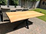 Mangohouten eettafel 180x90x77 cm, Huis en Inrichting, Tafels | Eettafels, Ophalen, 50 tot 100 cm, Zo goed als nieuw, Vijf personen of meer