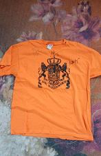 Tshirt Ronnie Ruysdael met handtekeningen, Ophalen of Verzenden, Zo goed als nieuw, Maat 56/58 (XL), Oranje
