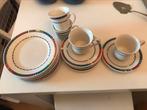 Servies vintage Bauhaus / Mondriaan stijl. Jaren 60, Ophalen of Verzenden