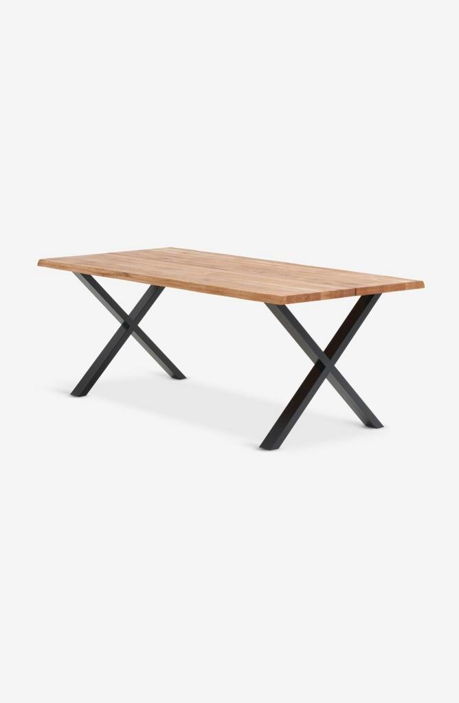 Eettafel met stoleen, Huis en Inrichting, Tafels | Salontafels, Zo goed als nieuw, 75 cm of meer, 50 tot 100 cm, 200 cm of meer
