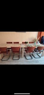 Uitschuifbare eettafel tot wel 10 personen, Huis en Inrichting, Tafels | Eettafels, Ophalen of Verzenden