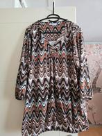 Zhenzi blouse maat M/46, bruin tinten, Ophalen of Verzenden, Zo goed als nieuw, Maat 46/48 (XL) of groter, Bruin