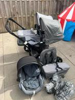 Bugaboo Donkey Duo all black kinderwagen, Ophalen of Verzenden, Zo goed als nieuw, Kinderwagen of Buggy