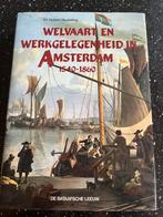 Welvaart en werkgelegenheid in amsterdam 1540-1850, Ophalen of Verzenden, 20e eeuw of later, Zo goed als nieuw