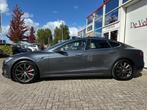 Tesla Model S 90D Base|Luchtvering|Autopilot|Panodak|Carbon|, Auto's, Automaat, Gebruikt, Lichtsensor, Leder