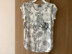 Veromoda Shirt Mt M - Prachtig Dessin!, Maat 38/40 (M), Verzenden, Vero Moda, Wit