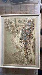 2 Anton Pieck Reproducties - Overveen & Winter, Antiek en Kunst, Ophalen of Verzenden