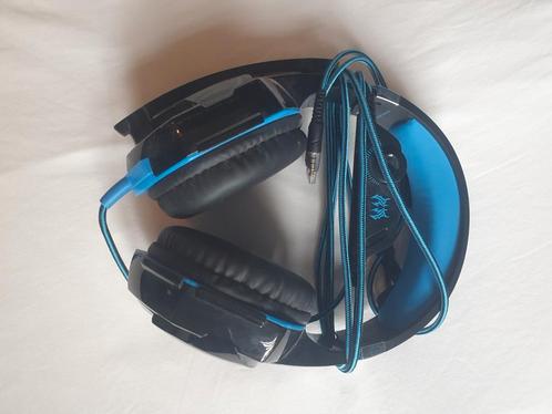 Kotion Each G2000 Gaming Headset, Computers en Software, Headsets, Zo goed als nieuw, Over-ear, Bedraad, Gaming headset, Inklapbare microfoon