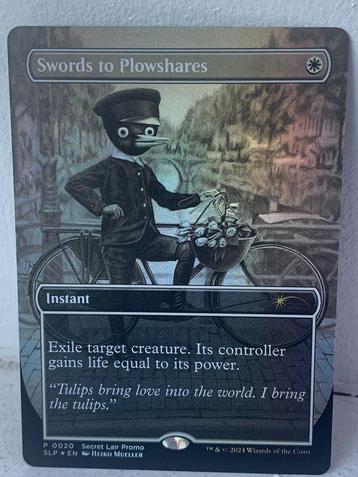 FOIL Swords to Plowshares Magiccon Amsterdam  beschikbaar voor biedingen