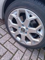Opel (Vectra C) velgen 5x110 17 inch met goede zomerbanden, Ophalen, Gebruikt, Velg(en), 17 inch