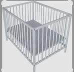 Witte box, Kinderen en Baby's, Boxen, Ophalen, Gebruikt, Vierkant, In hoogte verstelbaar