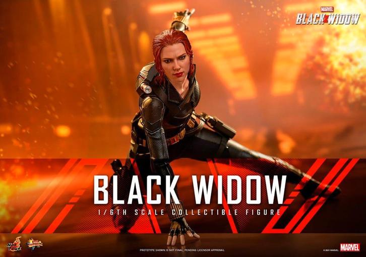 Hot Toys Black Widow MMS603, Verzamelen, Film en Tv, Nieuw, Film, Actiefiguur of Pop, Ophalen of Verzenden