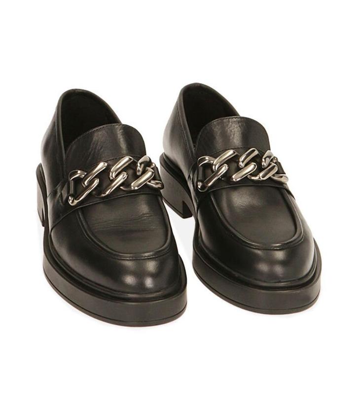 Primadonna zwart leren platform loafers mocassins maat 39, Kleding | Dames, Schoenen, Nieuw, Instappers, Zwart, Ophalen of Verzenden