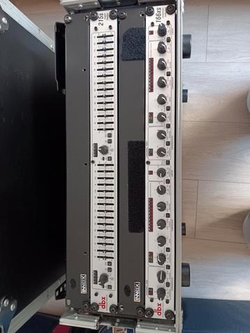 Dbx 166XS & 215S Compressor en Equalizer 19inch beschikbaar voor biedingen