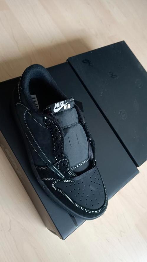 Te koop: Travis Scott x Air Jordan 1 Low OG SP black Phantom, Kleding | Heren, Schoenen, Nieuw, Sneakers of Gympen, Zwart, Ophalen of Verzenden