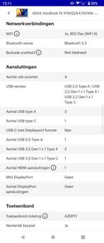 Asus vivobook 15, Computers en Software, Windows Laptops, Ophalen, Asus Vivobook, Met videokaart, 15 inch