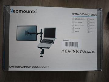 Neomounts FPMA-D550NOTEBOOK Monitorarm met laptophouder beschikbaar voor biedingen