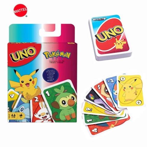 UNO kaartspel - POKEMON Nieuw, Kinderen en Baby's, Speelgoed | Knuffels en Pluche, Nieuw, Overige typen, Verzenden