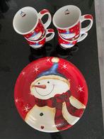 Kerst- winter servies, Huis en Inrichting, Keuken | Servies, Ophalen, Zo goed als nieuw, Overige stijlen, Bord(en)