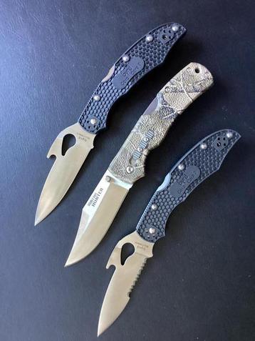 Cold Steel, Spyderco Byrd & andere messen beschikbaar voor biedingen