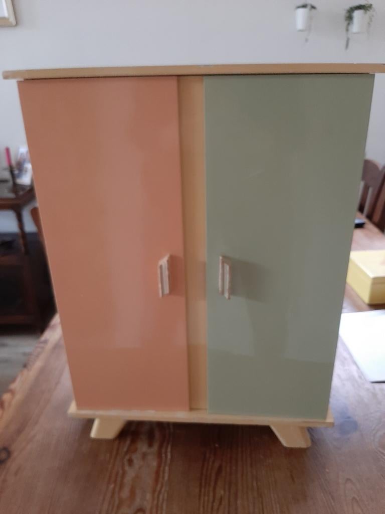 Vintage Poppenkastje, Gebruikt, Voetruimte, Minder dan 50 cm, Ophalen