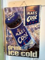 Vintage Maes Cool Bier Reclame Verlichting, Ophalen, Gebruikt, Kunststof