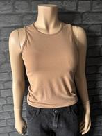 Shein taupe kleur top maat S, Kleding | Dames, Tops, Bruin, Verzenden, Zo goed als nieuw, Maat 36 (S)