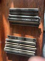 MARKLIN 20 rechte RAILS DELEN 18cm prima bruikbaaar (foto’s), Wisselstroom, Gebruikt, Rails, Ophalen of Verzenden