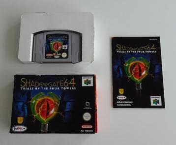 Shadowgate 64: Trials of the Four Towers voor Nintendo 64 beschikbaar voor biedingen