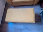 Oker gele hocker/poef/voetenbank/bijzettafel > 100*50*35, Huis en Inrichting, Ophalen, Minder dan 50 cm, 75 tot 100 cm, Zo goed als nieuw