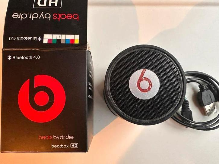 Mini Bluetooth speaker Beats by Dr. Dre kleur zwart, Audio, Tv en Foto, Luidsprekers, Zo goed als nieuw, Overige typen, Minder dan 60 watt