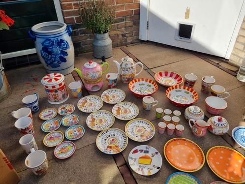 Blond serviesonderdelen heel veel, Huis en Inrichting, Keuken | Servies, Overige typen, Blond Amsterdam, Aardewerk, Ophalen of Verzenden