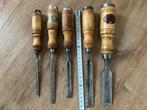 Nooitgedagt Beitels voor Houtbewerking, Antiek en Kunst, Antiek | Gereedschap en Instrumenten, Ophalen of Verzenden