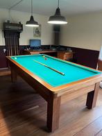 Verwarmd Biljart 210x105 - Wegens Verhuizing!, Ophalen, Gebruikt, Biljarttafel