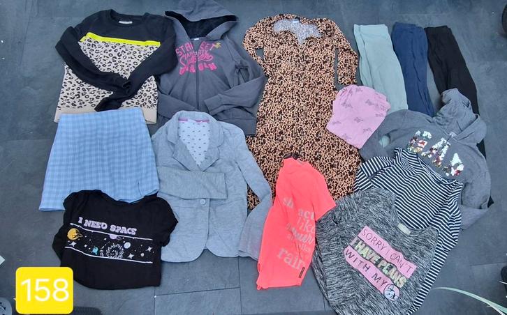 Leuk groot meisjes kleding pakket maat 158, Kinderen en Baby's, Kinderkleding | Maat 158, Zo goed als nieuw, Meisje, Ophalen of Verzenden