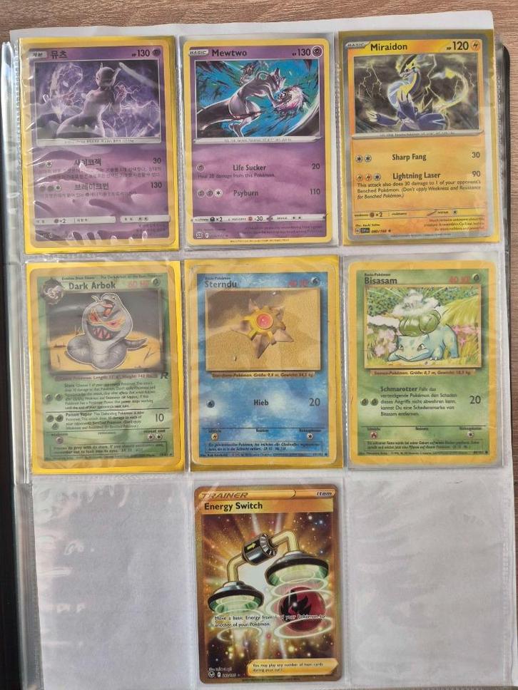 Pokemon Cards in 3 Talen + Overige Pokemon Producten, Hobby en Vrije tijd, Verzamelkaartspellen | Pokémon, Zo goed als nieuw, Meerdere kaarten