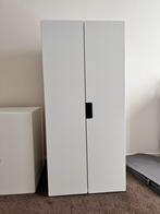 Stuva kledingkastje met hangrek en lade, Ophalen, Wit, modern, 100 tot 150 cm, 50 tot 100 cm
