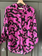 Diane von Furstenberg zijde blouse- S, Diane von Furstenberg, Ophalen of Verzenden, Roze, Zo goed als nieuw