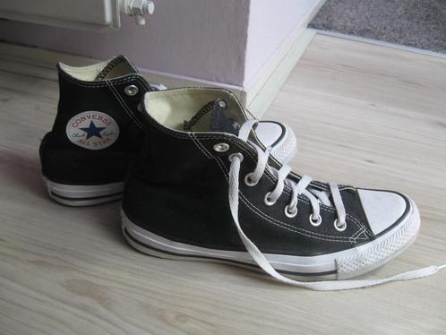 ALL STARS CONVERSE zwart hoog maat 39 als nieuw, Kleding | Dames, Schoenen, Zo goed als nieuw, Sneakers of Gympen, Zwart, Ophalen of Verzenden