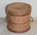 Rieten mand wasmand Rotan speelgoedmand, Ophalen, Gebruikt, Mand, Rond