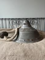 Hanglamp stoer industrieel landelijk, Huis en Inrichting, Lampen | Hanglampen, Ophalen of Verzenden, Zo goed als nieuw, Metaal