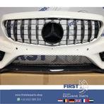 W205 C43 AMG VOORBUMPER + GT GRIL Mercedes C Klasse WIT COMP, Auto-onderdelen, Carrosserie en Plaatwerk, Gebruikt, Voor, Mercedes-Benz